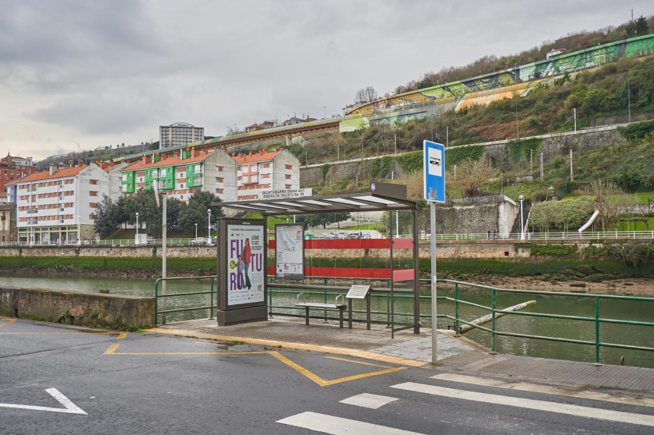 Apartamento Bio Exclusivo Con Mirador En Bilbao Y Aparcamiento Publico Gratuito Apartment Luaran gambar