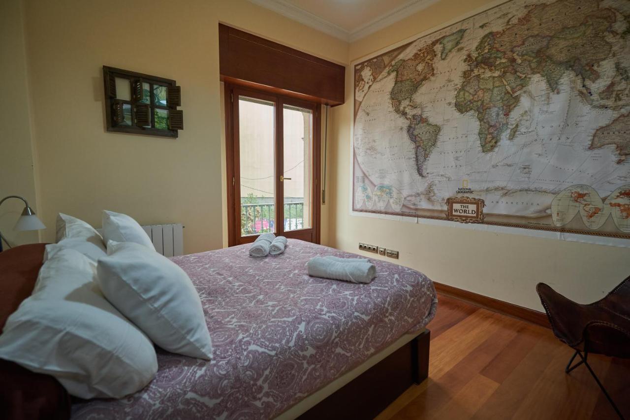 Apartamento Bio Exclusivo Con Mirador En Bilbao Y Aparcamiento Publico Gratuito Apartment Luaran gambar