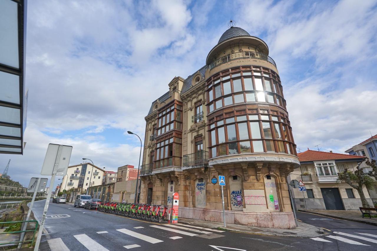 Apartamento Bio Exclusivo Con Mirador En Bilbao Y Aparcamiento Publico Gratuito Apartment Luaran gambar