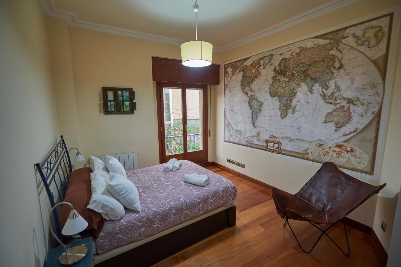Apartamento Bio Exclusivo Con Mirador En Bilbao Y Aparcamiento Publico Gratuito Apartment Luaran gambar
