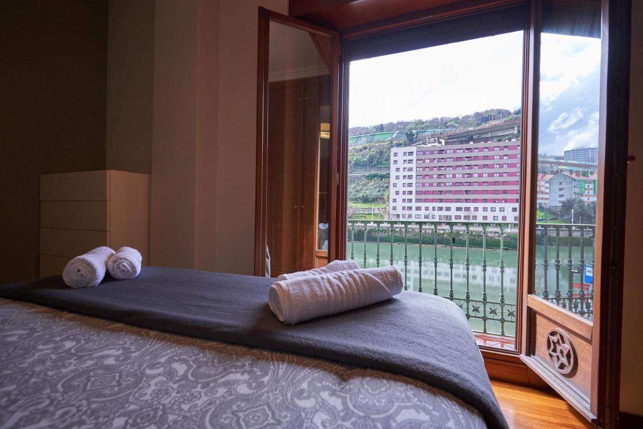 Apartamento Bio Exclusivo Con Mirador En Bilbao Y Aparcamiento Publico Gratuito Apartment Luaran gambar