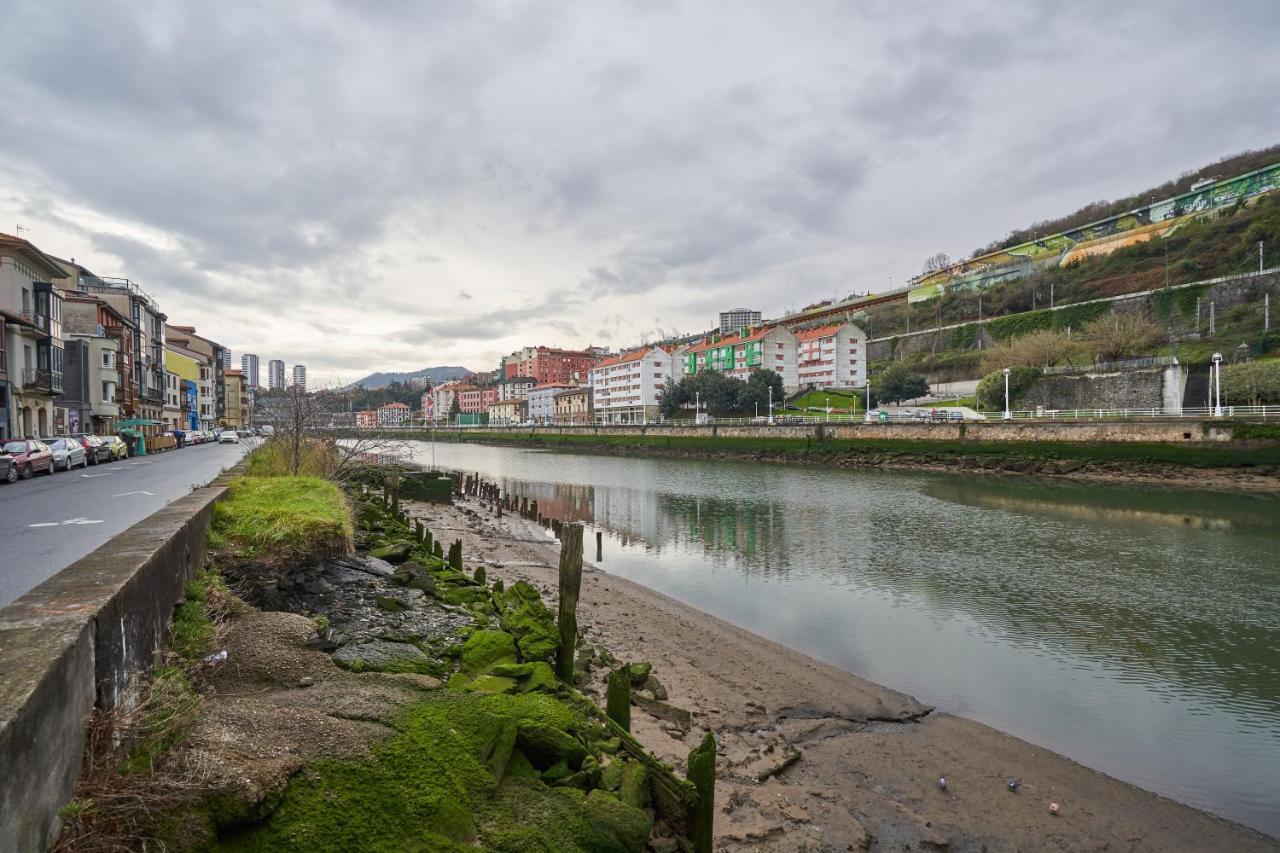 Apartamento Bio Exclusivo Con Mirador En Bilbao Y Aparcamiento Publico Gratuito Apartment Luaran gambar