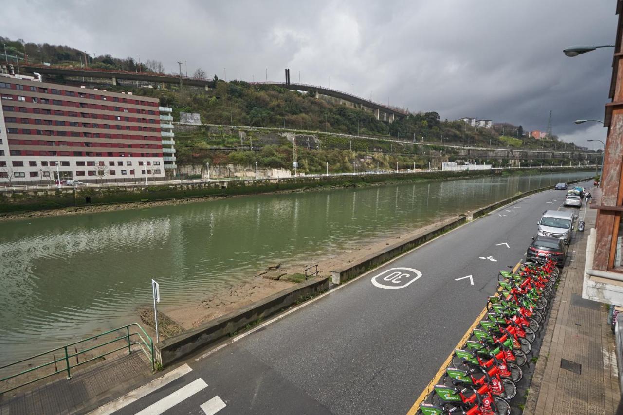 Apartamento Bio Exclusivo Con Mirador En Bilbao Y Aparcamiento Publico Gratuito Apartment Luaran gambar