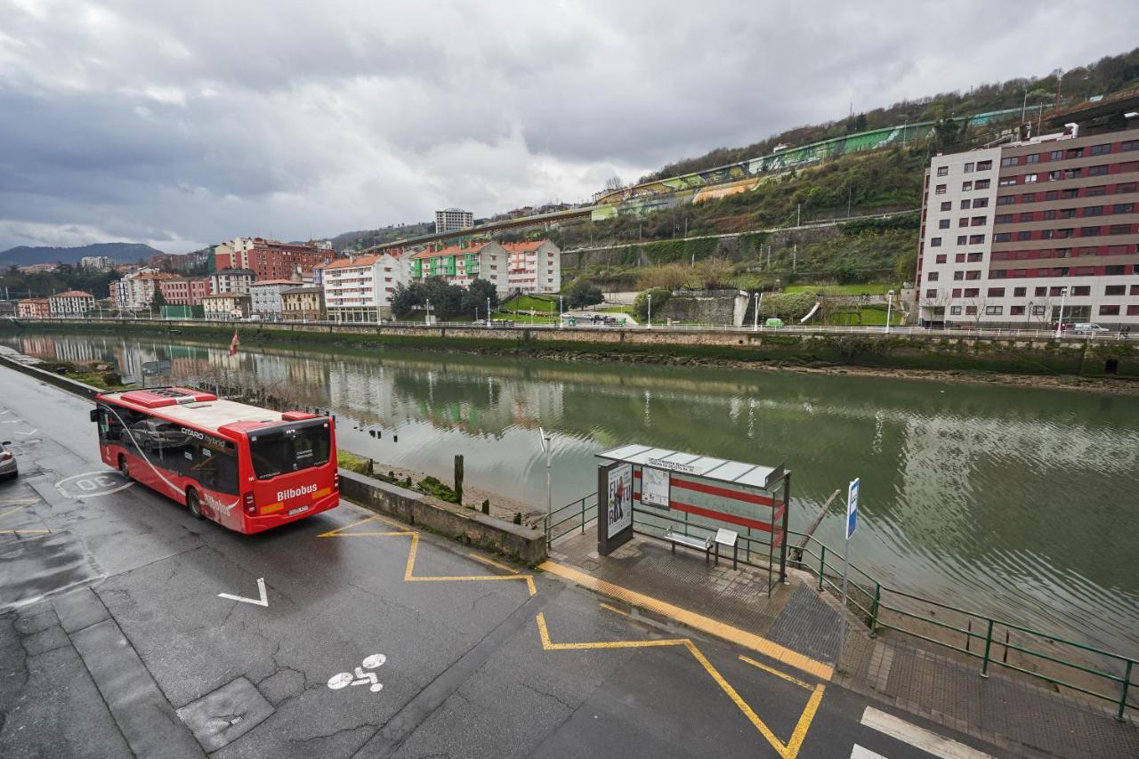 Apartamento Bio Exclusivo Con Mirador En Bilbao Y Aparcamiento Publico Gratuito Apartment Luaran gambar